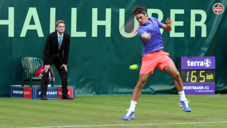 Roger Federer Open Stance Forehand