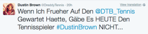 Dustin Brown Tweets
